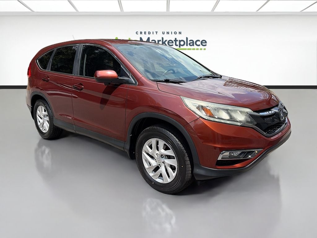 2015 Honda CR-V EX in Red — front three-quarter view